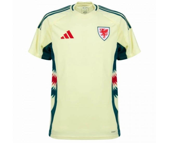 Wales Men's Away Soccer Jersey 2024