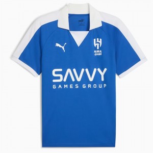 Al Hilal Saudi FC Mens Anniversary Soccer Jersey 2024