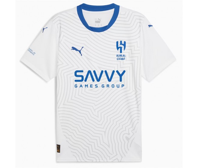 Al Hilal Saudi FC Mens Away Soccer Jersey 2024