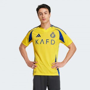 Al Nassr FC Mens Home Authentic Soccer Jersey 2024