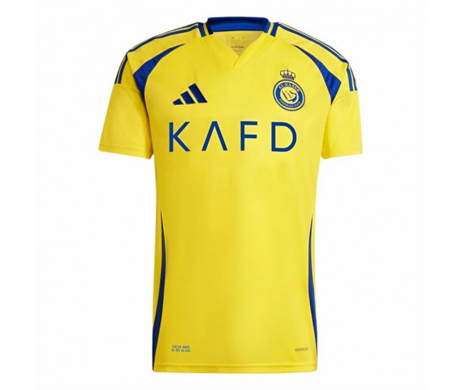 Al Nassr FC Mens Home Soccer Jersey 2024